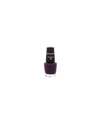 Dermacol Nail Polish Mini Autumn Limited Edition Lakier do paznokci 5ml 01 Dark Purple