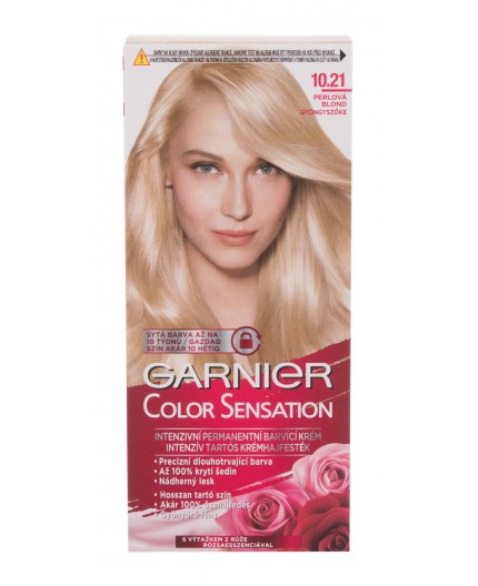 Garnier Color Sensation Farba do włosów 40ml 10,21 Pearl Blond
