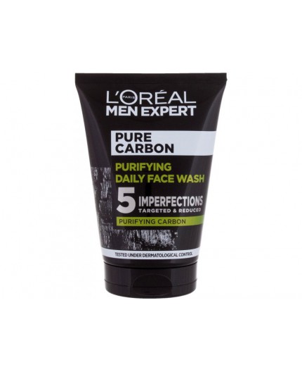 L´Oréal Paris Men Expert Pure Carbon Purifying Daily Face Wash Żel oczyszczający 100ml