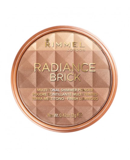 Rimmel London Radiance Brick Bronzer 12g 002 Medium