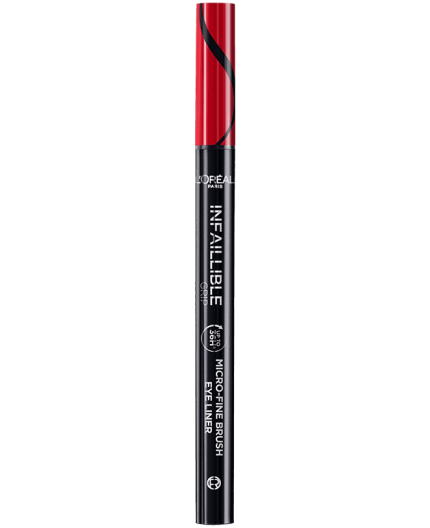 L'Oréal Paris Infaillible Grip 36H Micro-Fine Brush Eye Liner Eyeliner 0,4g 01 Obsidian Black