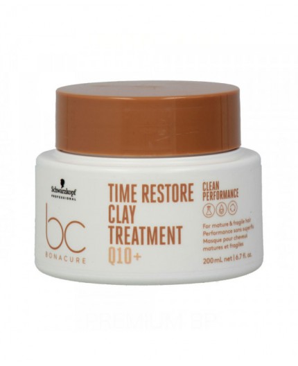 Schwarzkopf Professional BC Bonacure Q10  Time Restore Clay Treatment Maska do włosów 200ml