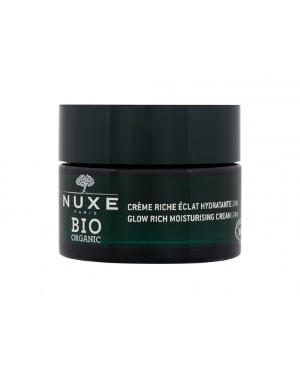 NUXE Bio Organic Citrus Cells Glow Rich Moisturising Cream Krem do twarzy na dzień 50ml