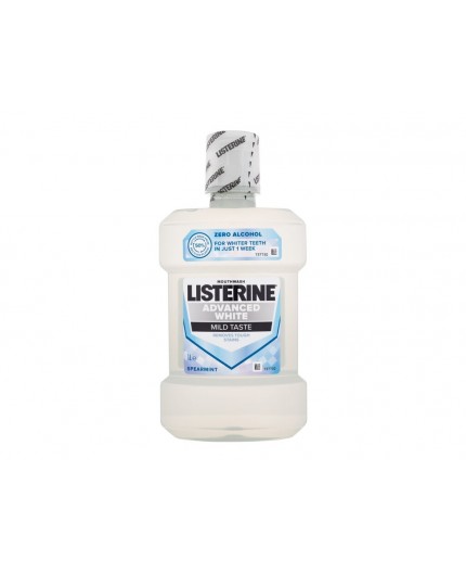 Listerine Advanced White Mild Taste Mouthwash Płyn do płukania ust 1000ml