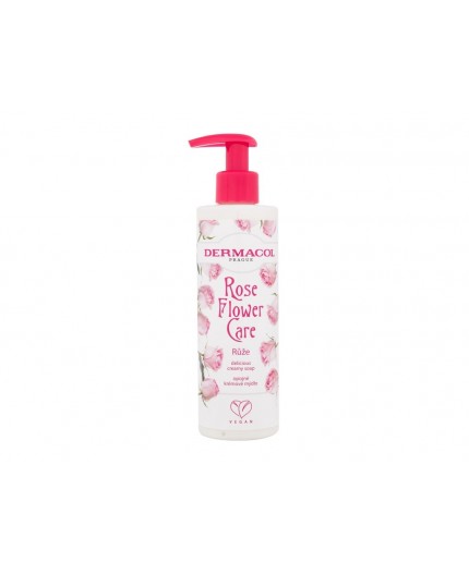 Dermacol Rose Flower Care Creamy Soap Mydło w płynie 250ml