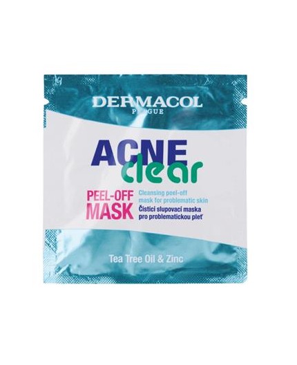 Dermacol AcneClear Peel-Off Mask Maseczka do twarzy 8ml