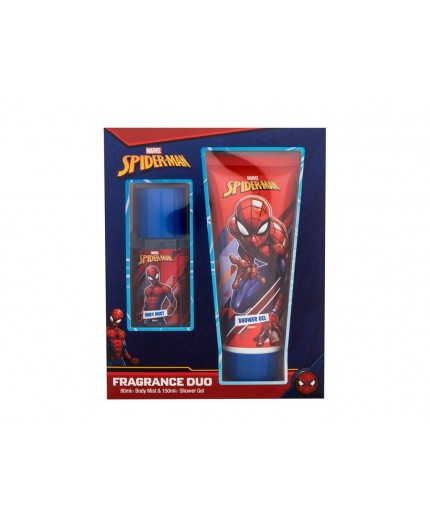Marvel Spiderman Fragrance Duo Żel pod prysznic 150ml zestaw upominkowy