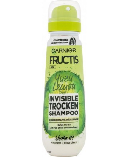 Garnier Fructis Yuzu Lemon Invisible Dry Shampoo Suchy szampon 100ml