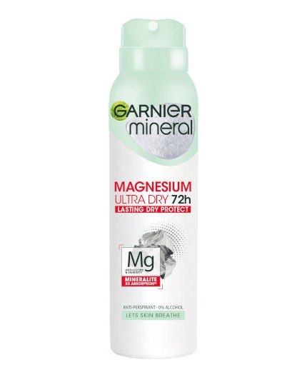 Garnier Mineral Magnesium Ultra Dry 72h Antyperspirant 150ml