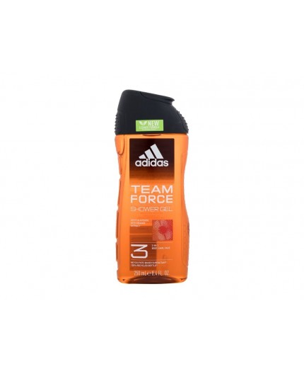 Adidas Team Force Shower Gel 3-In-1 Żel pod prysznic 250ml