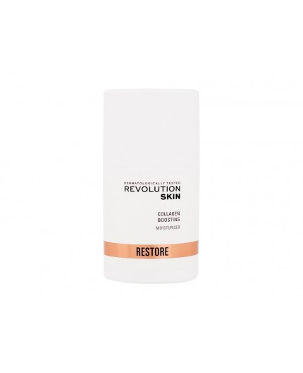 Revolution Skincare Restore Collagen Boosting Moisturiser Krem do twarzy na dzień 50ml