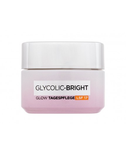 L'Oréal Paris Glycolic-Bright Glowing Cream Day SPF17 Krem do twarzy na dzień 50ml