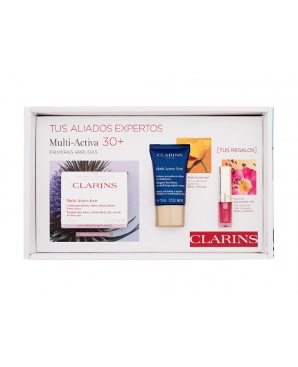 Clarins Multi-Active Gift Set 30  All Skin Types Krem do twarzy na dzień 50ml zestaw upominkowy