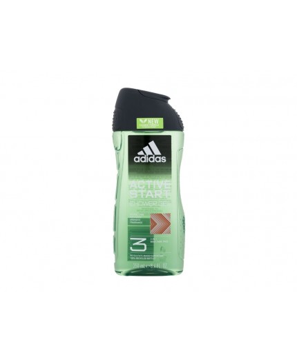 Adidas Active Start Shower Gel 3-In-1 Żel pod prysznic 250ml