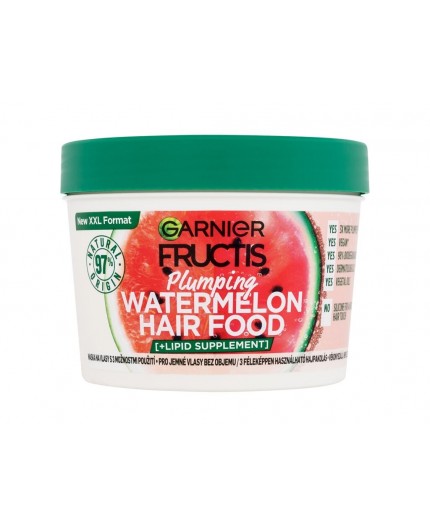 Garnier Fructis Hair Food Watermelon Plumping Mask Maska do włosów 400ml
