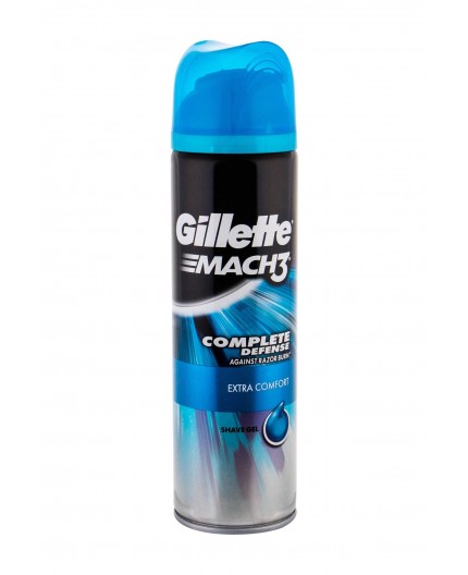 Gillette Mach3 Complete Defense Extra Comfort Żel do golenia 200ml