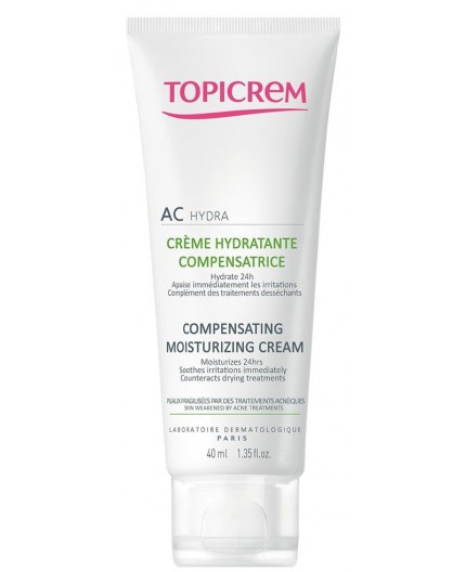 Topicrem AC Compensating Moisturizing Cream Krem do twarzy na dzień 40ml