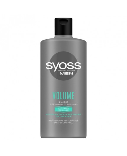 Syoss Men Volume Shampoo Szampon do włosów 440ml