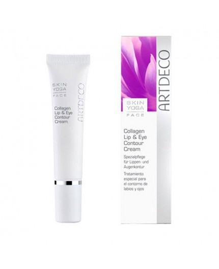 Artdeco Skin Yoga Collagen Lip & Eye Contour Cream Krem pod oczy 15ml