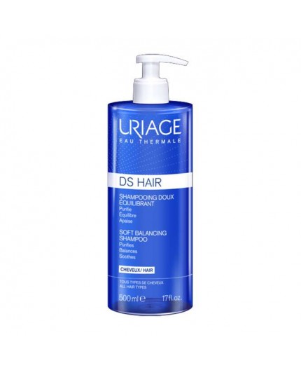 Uriage DS Hair Soft Balancing Shampoo Szampon do włosów 500ml
