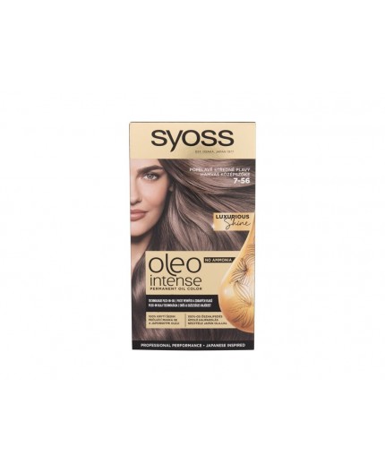Syoss Oleo Intense Permanent Oil Color Farba do włosów 50ml 7-56 Ashy Medium Blonde