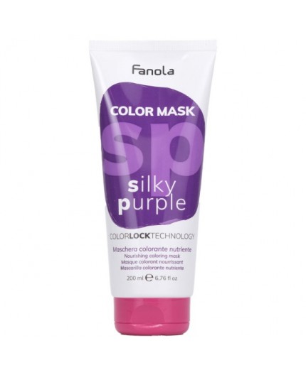 Fanola Color Mask Farba do włosów 200ml Silky Purple