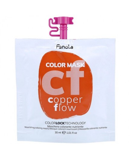 Fanola Color Mask Farba do włosów 30ml Copper Flow