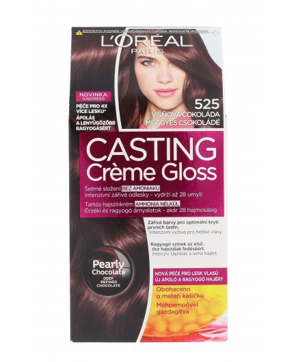 L´Oréal Paris Casting Creme Gloss Farba do włosów 1szt 525 Cherry Chocolate