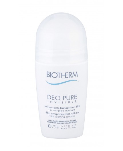 Biotherm Deo Pure Invisible 48h Roll-On Antyperspirant 75ml