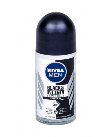 Nivea Men Invisible For Black & White 48h Antyperspirant 50ml