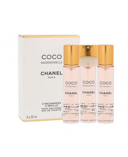 Chanel Coco Mademoiselle Woda toaletowa 3x20ml