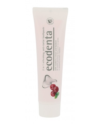 Ecodenta Toothpaste 2in1 Refreshing Anti-Tartar Pasta do zębów 100ml