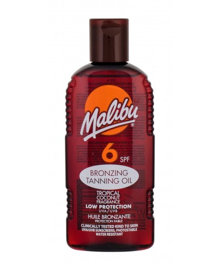 Malibu Bronzing Tanning Oil SPF6 Preparat do opalania ciała 200ml