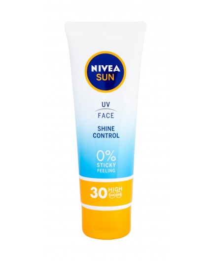 Nivea Sun UV Face Shine Control SPF30 Preparat do opalania twarzy 50ml