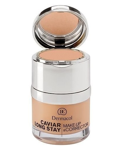 Dermacol Caviar Long Stay Make-Up & Corrector Podkład 30ml 3 Nude