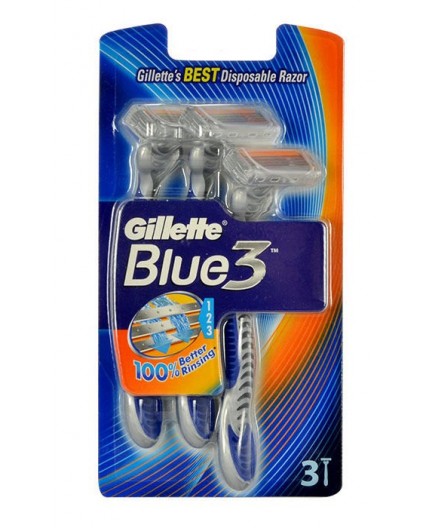 Gillette Blue3 Maszynka do golenia 3szt