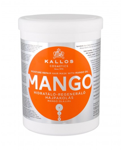 Kallos Cosmetics Mango Maska do włosów 1000ml