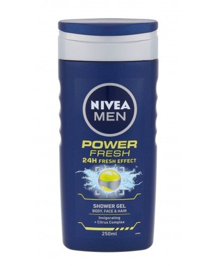 Nivea Men Power Refresh Żel pod prysznic 250ml