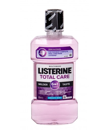 Listerine Mouthwash Total Care Smooth MInt Płyn do płukania ust 500ml