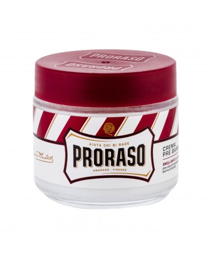 PRORASO Red Pre-Shaving Cream Preparat przed goleniem 100ml