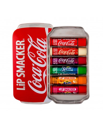 Lip Smacker Coca-Cola Lip Balm Balsam do ust 4g zestaw upominkowy