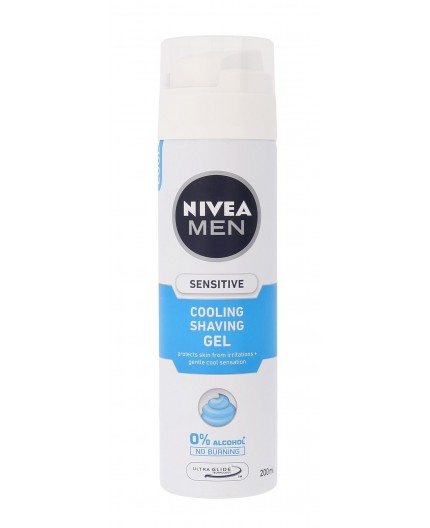 Nivea Men Sensitive Cooling Żel do golenia 200ml