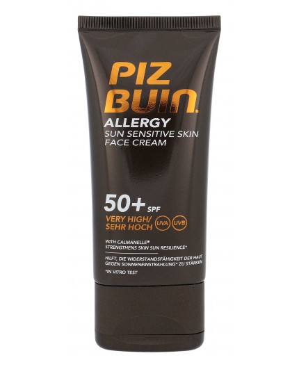 PIZ BUIN Allergy Sun Sensitive Skin Face Cream SPF50  Preparat do opalania twarzy 50ml