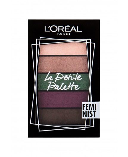 L´Oréal Paris La Petite Palette Cienie do powiek 4g Feminist