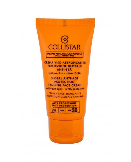 Collistar Special Perfect Tan Protection Tanning Face Cream SPF30 Preparat do opalania twarzy 50ml