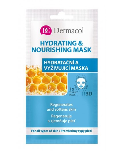 Dermacol Hydrating & Nourishing Mask Maseczka do twarzy 15ml