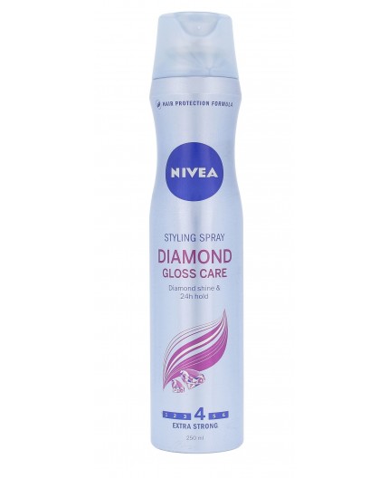 Nivea Diamond Gloss Care Lakier do włosów 250ml