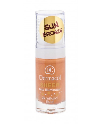 Dermacol Sheer Face Illuminator Baza pod makijaż 15ml sun bronze