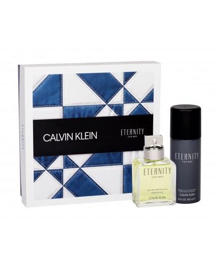 Calvin Klein Eternity For Men Woda toaletowa 100ml zestaw upominkowy