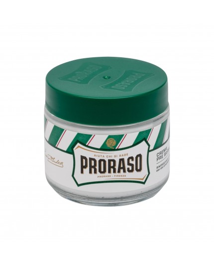 PRORASO Green Pre-Shaving Cream Preparat przed goleniem 100ml